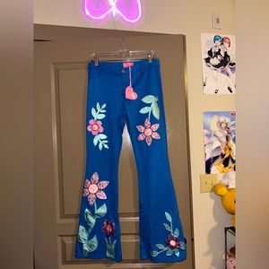 Blooming joy flare pants